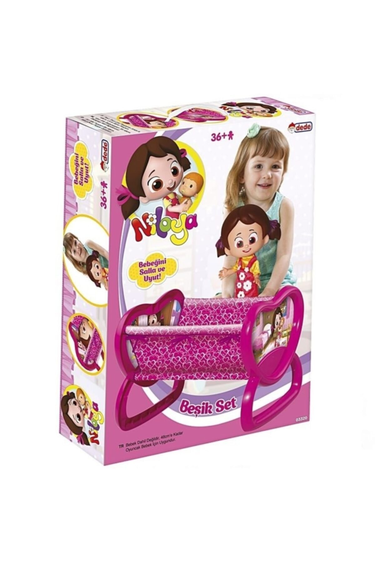 Burnis Toy Toys Dede Niloya Beşik Seti Fırsat