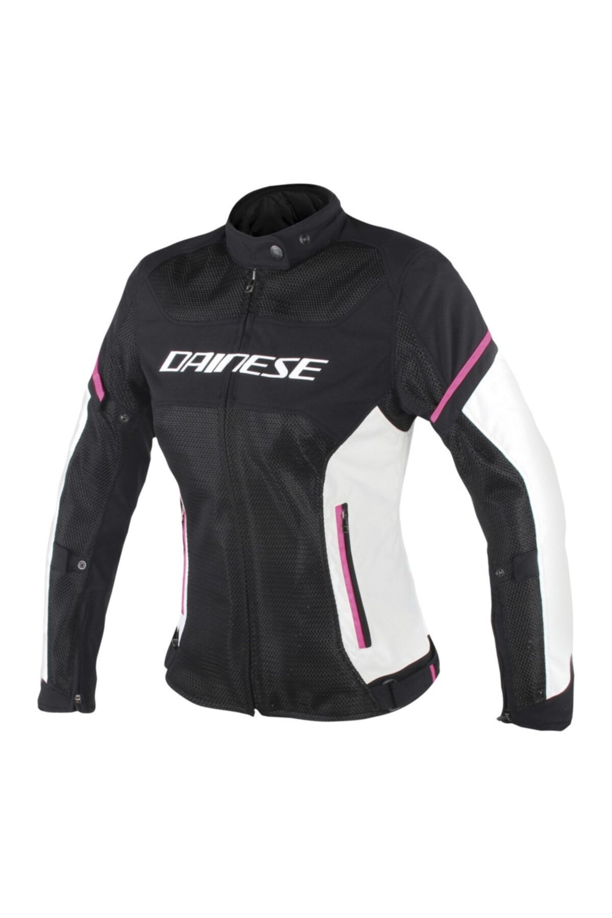Dainese Air-frame D1 Lady Tekstil Mont Black Vaporous Grey Fuchsia-40
