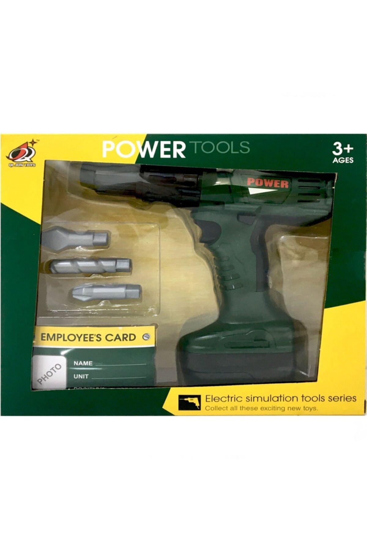 Burnis Toy Lina Oyuncak Power Tools Pilli Matkap Seti 5