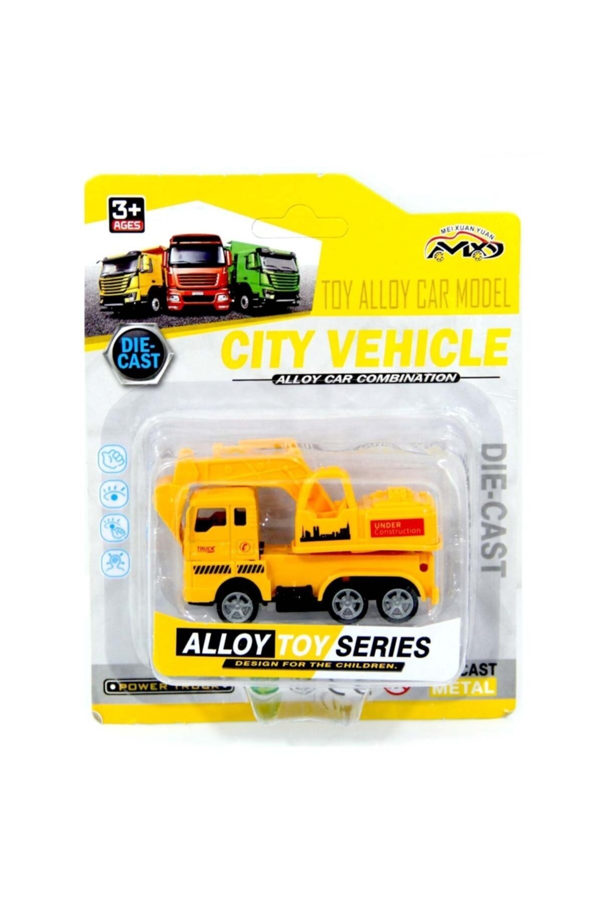Burnis Toy City Vehicle Model Iş Araçları