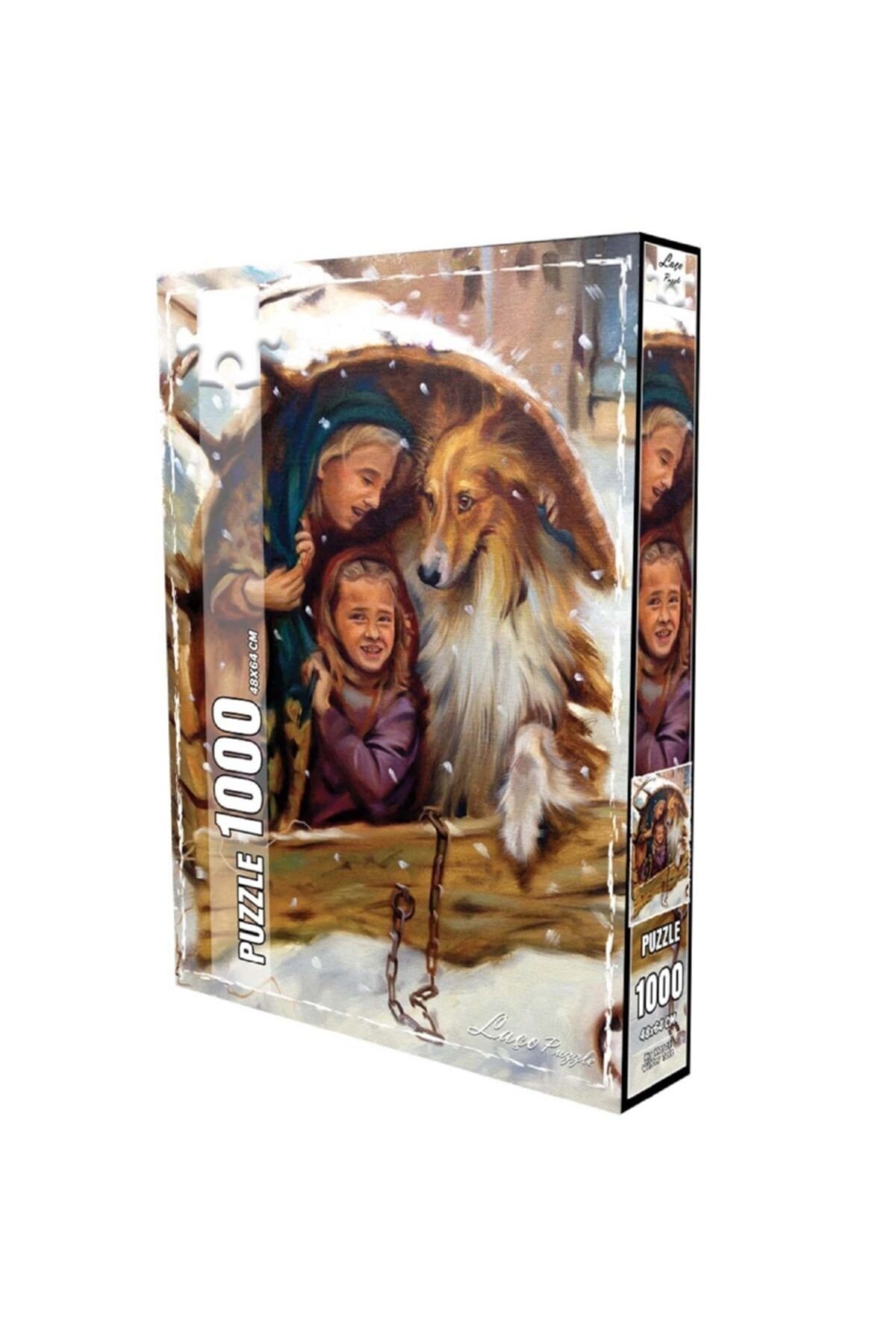 Burnis Toy Toys Kış Masalı 1000 Parça Puzzle Fırsat