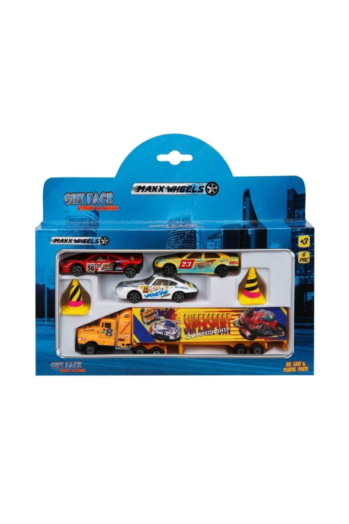 Burnis Toy Toys Maxx Wheels Mini Araç Seti Fırsat