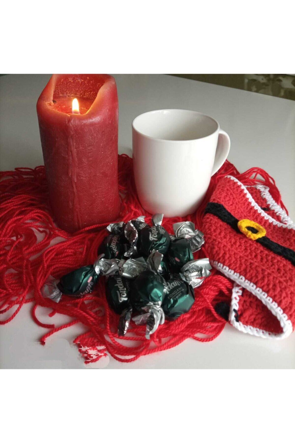 Calisto Yilbaşi Örgü Kupasi Cikolata Hediyelik Kupa