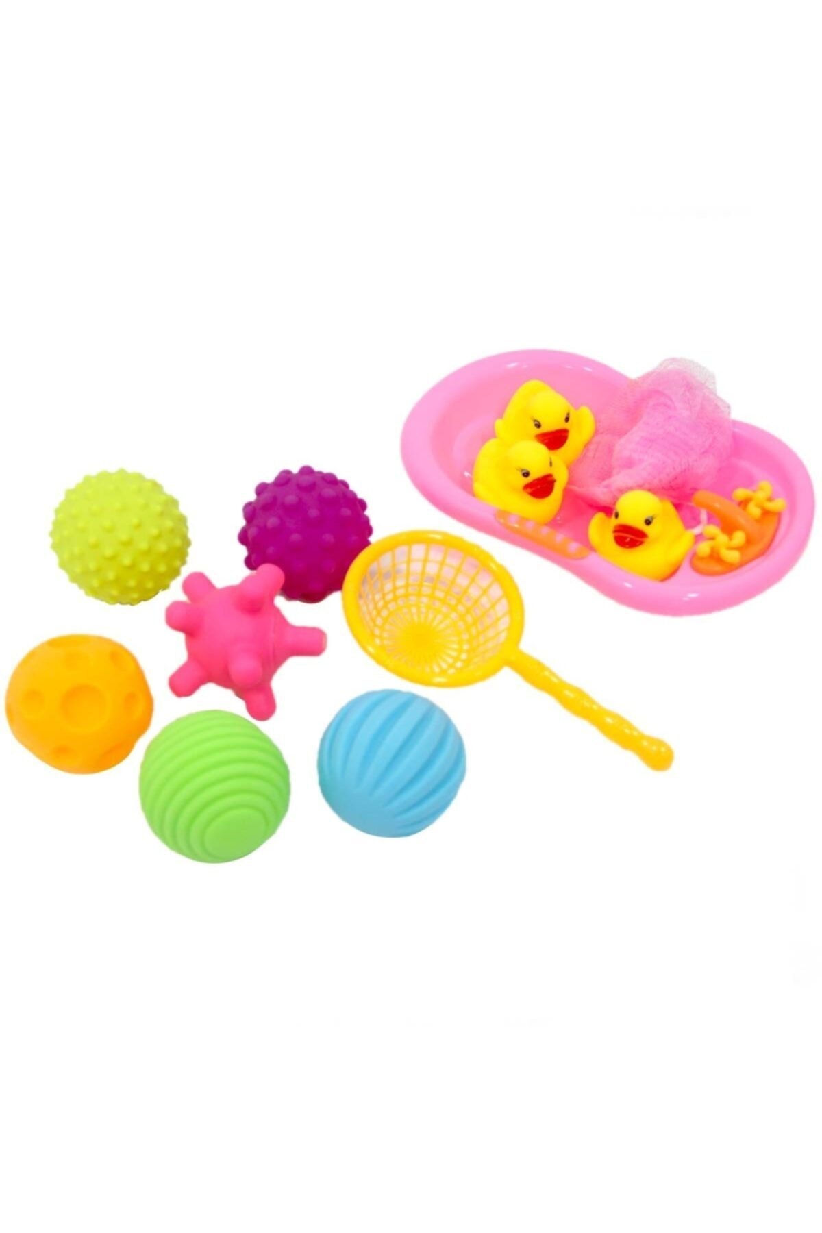 Burnis Toy Toys Baby Love Mini Küvet Ve Vinil Banyo Oyuncakları Fırsat