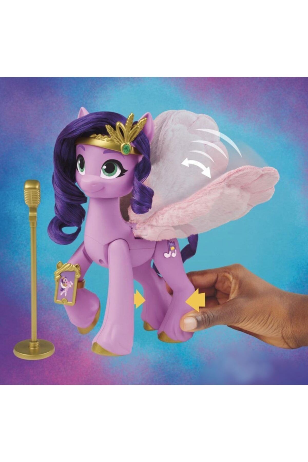 Burnis Toy Toys My Little Pony Yeni Nesil Pop Yıldızı Prenses Petals F1796 Fırsat