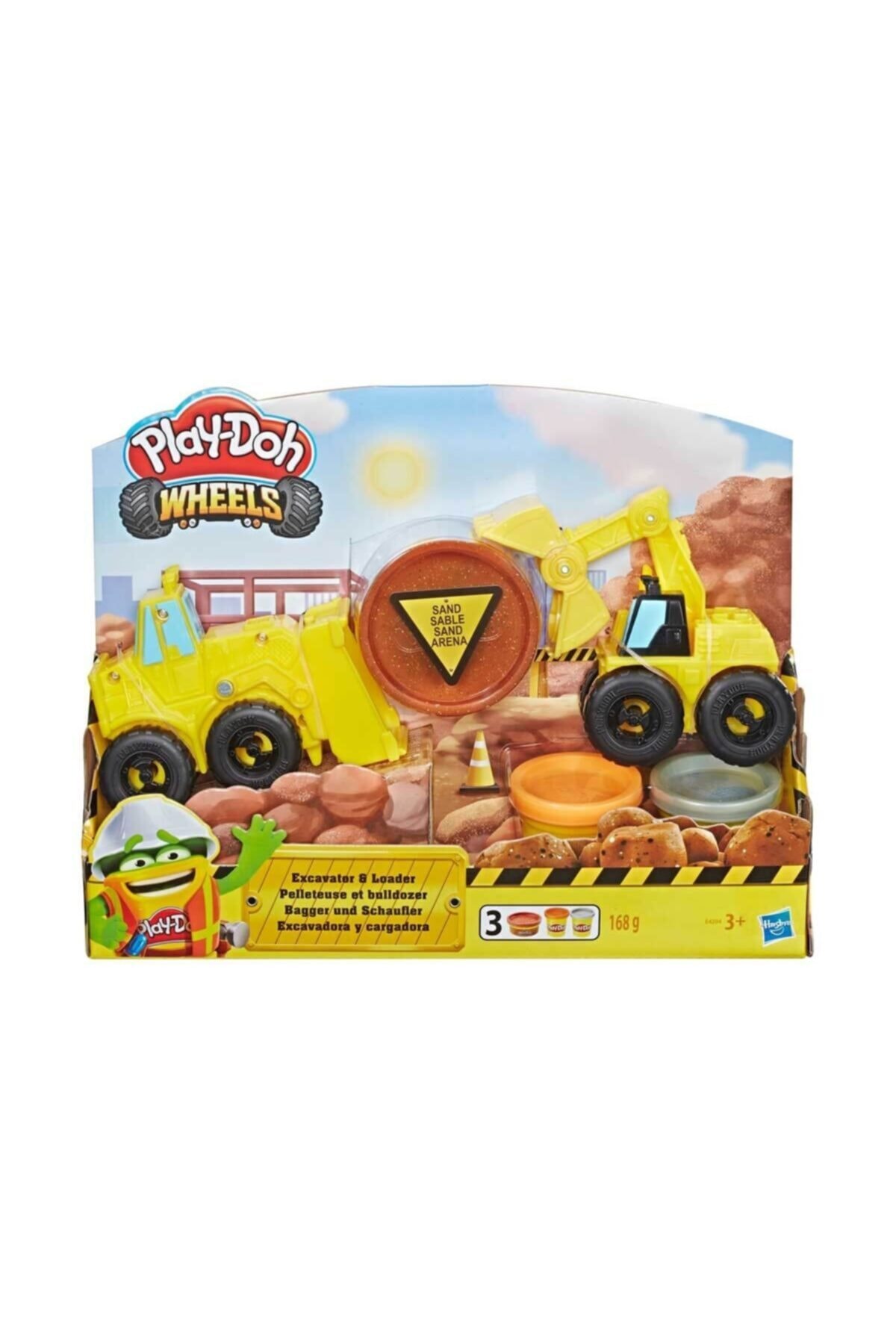 Burnis Toy Toys Play-doh Çalışkan Buldozer Ve Kepçe Fırsat