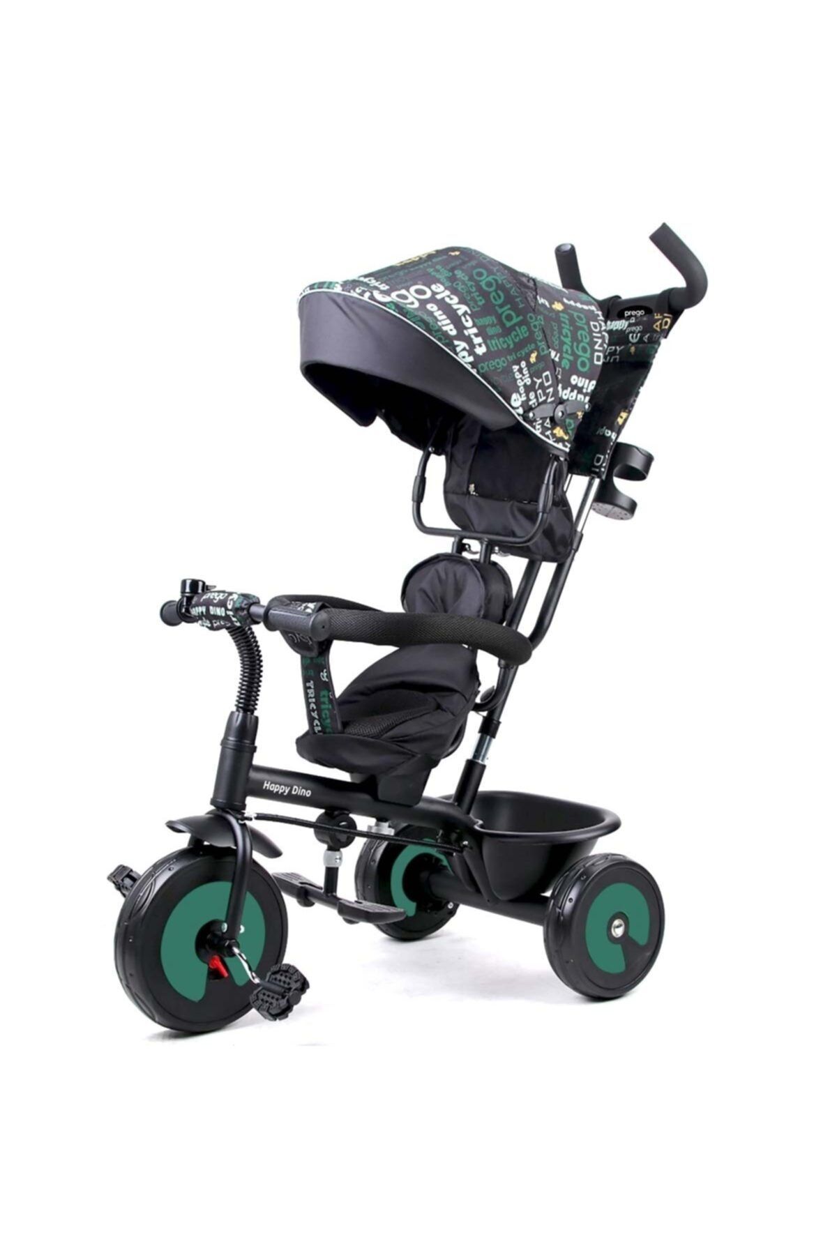 Burnis Toy Lina Oyuncak Prego Happy Dino Yeşil Çocuk Bisikleti 5