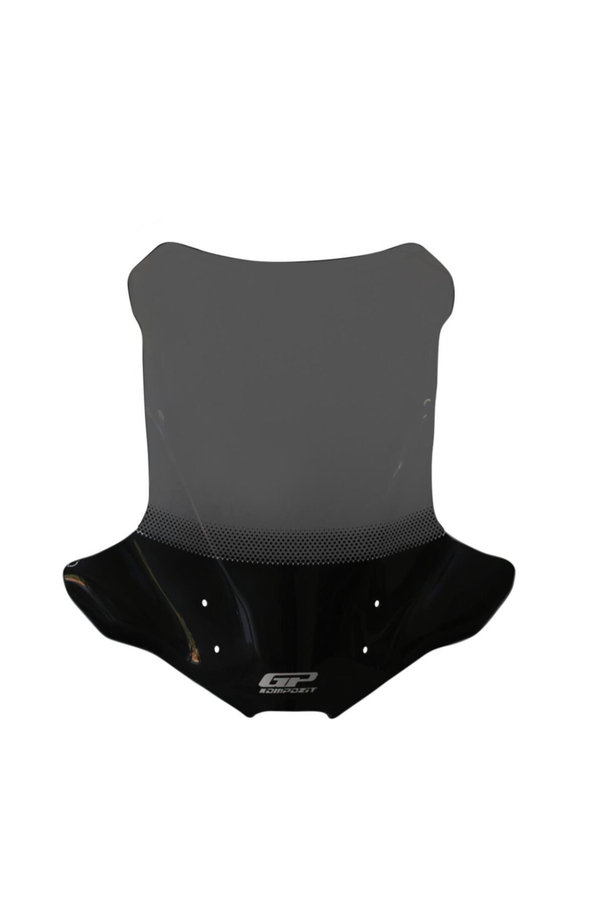 GP KOMPOZİT Honda Nc 700 / 750 X 2012-2015 Uyumlu Baskılı Ön Cam Füme 51 Cm