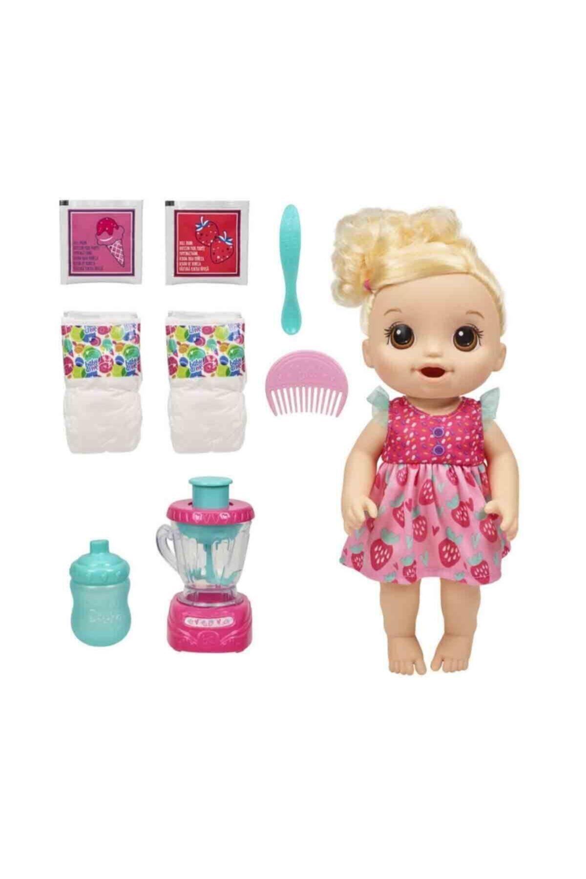 Baby Alive Bebeğim Ve Sihirli Mikseri (sarışın) E6943