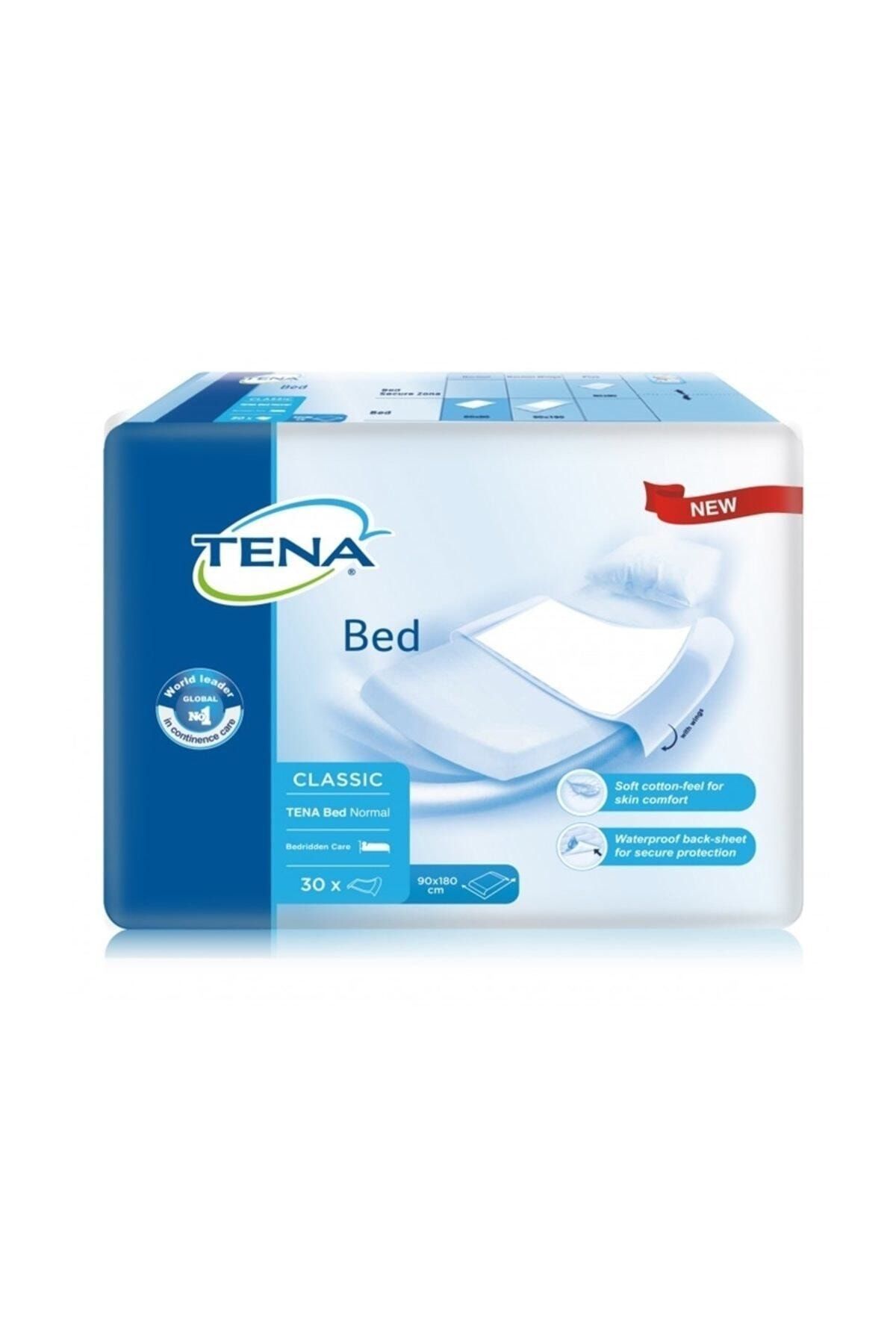 TENA Bed Classic Normal 90 X 180 Cm Yatak Koruyucu Örtü 30 'lu