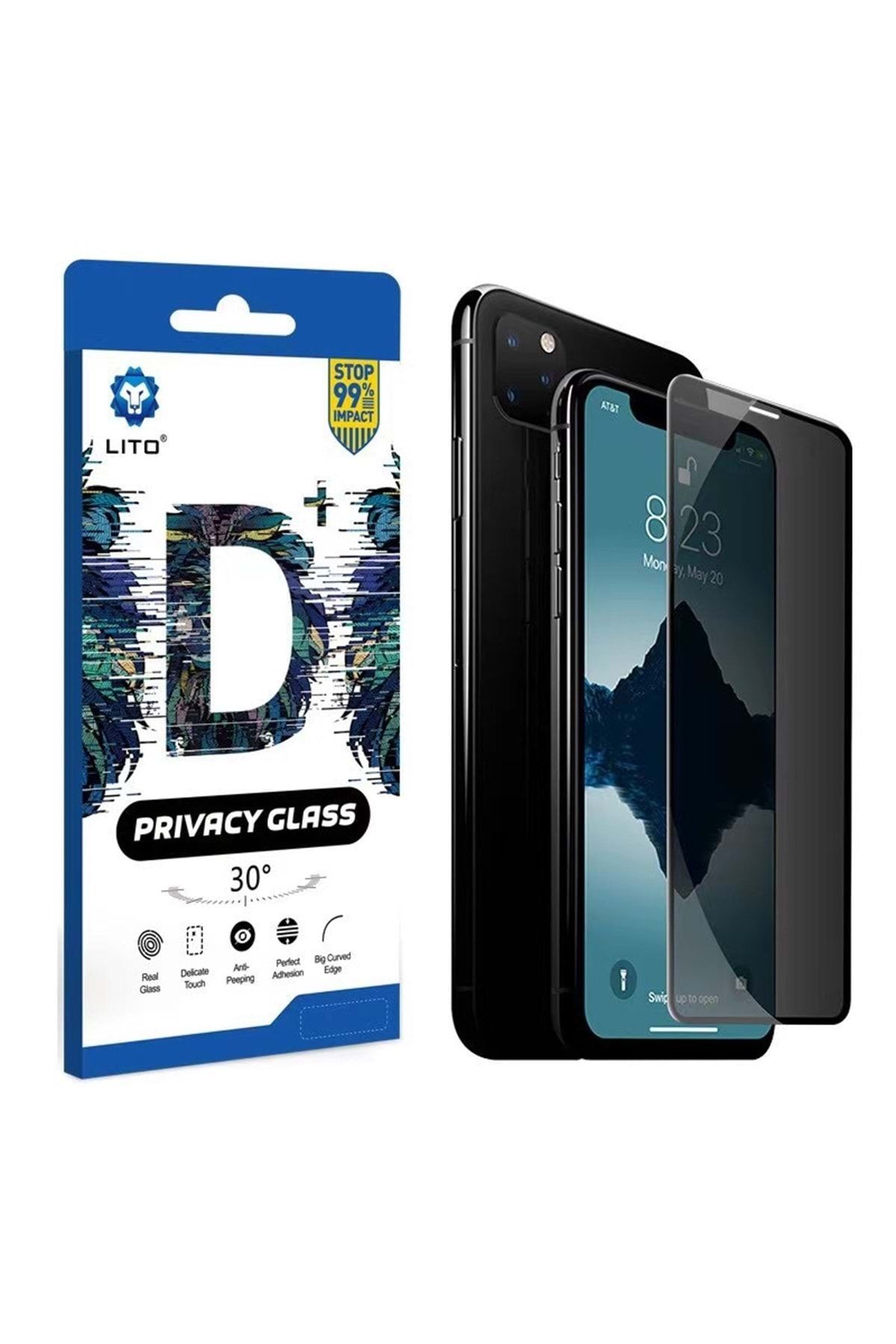 Lito D+ Iphone 13 Mini Privacy Ekran Koruyucu