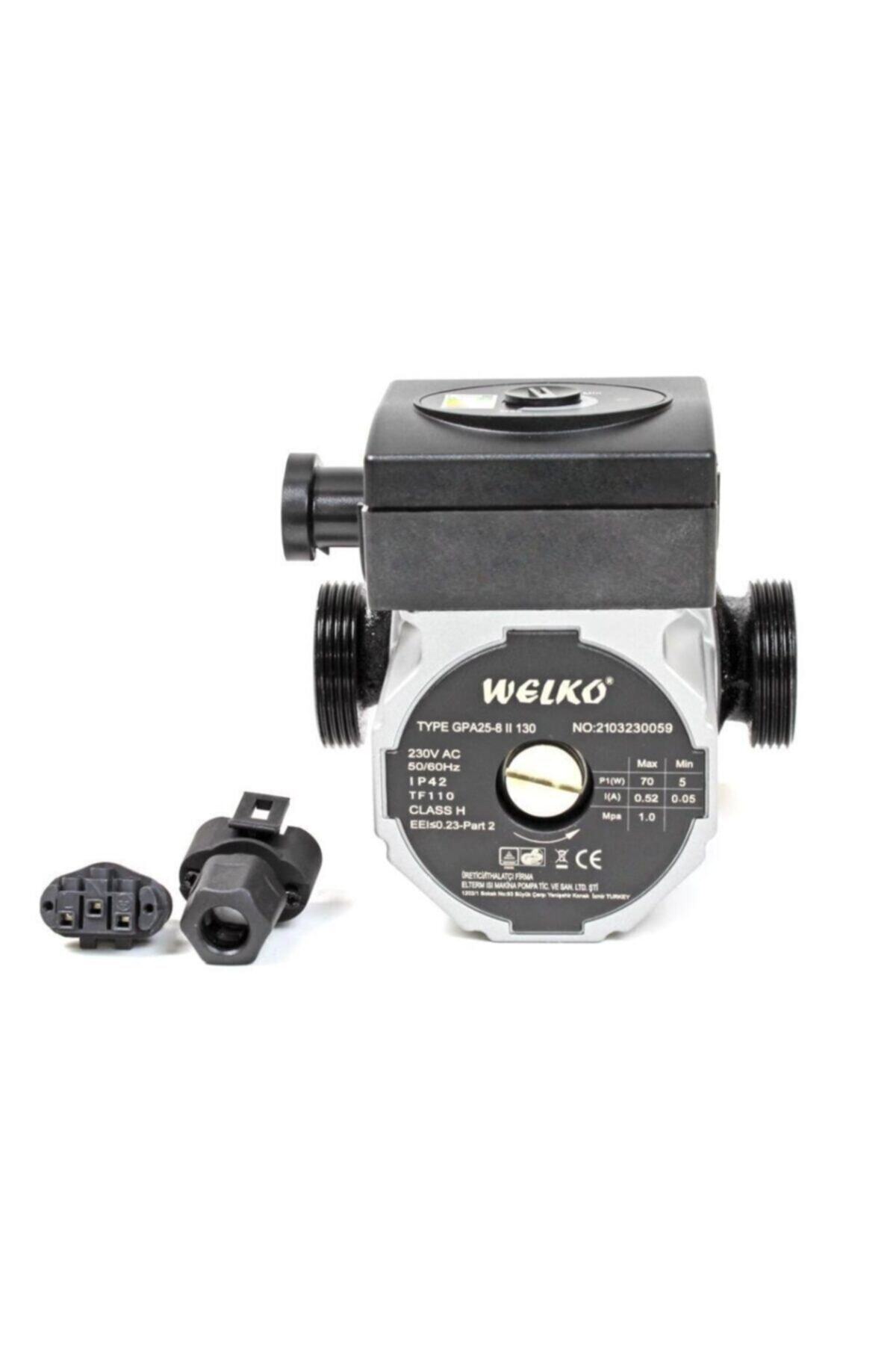 Welko Gpa 25-8 130 Mm 18-25.000 Kazan Için Frekans Konvertörlü Sirkülasyon Pompası 8 Mss 4,2 M3/h