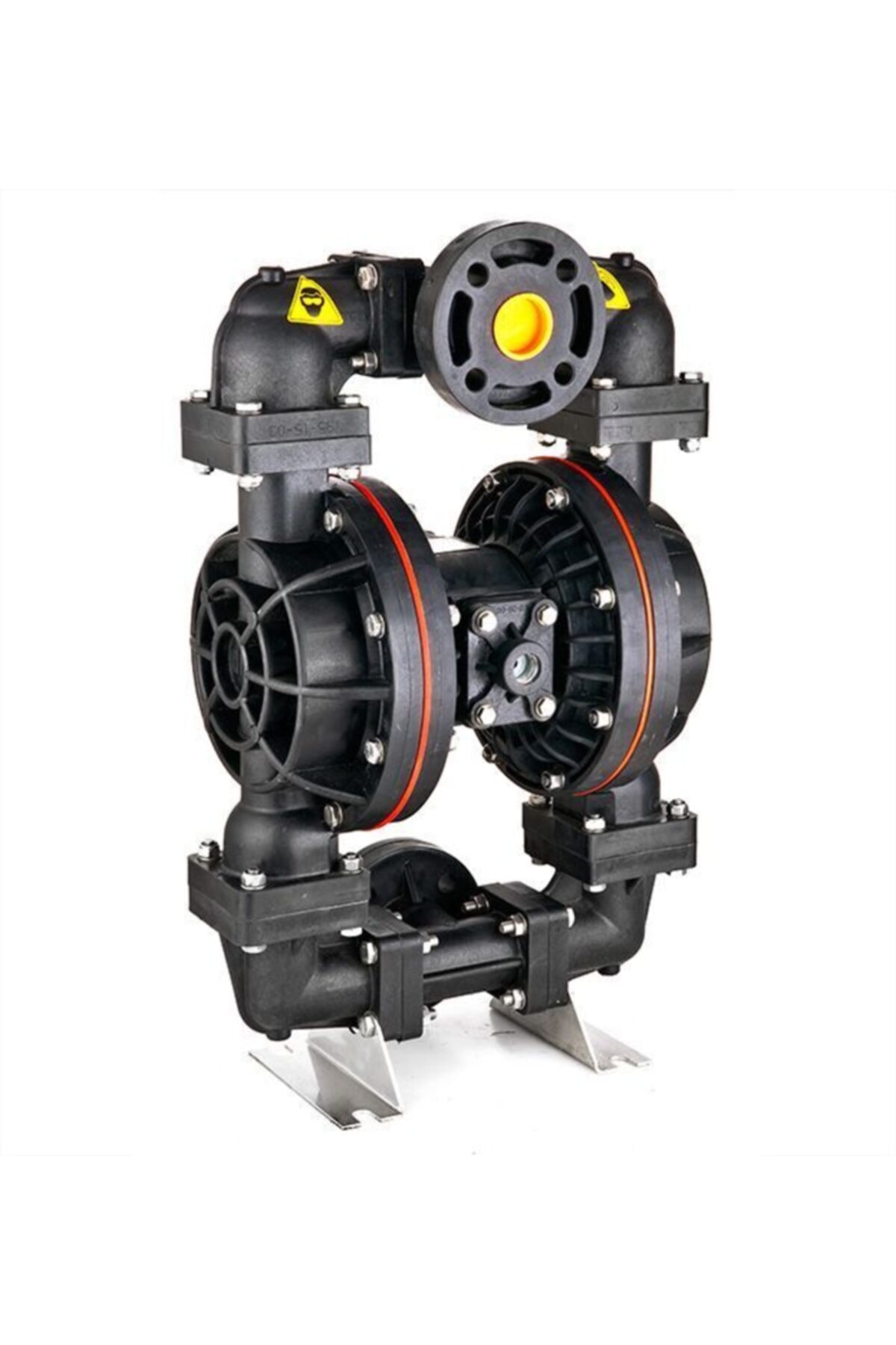 Huge Pump Günalsan Huge Pump-günalsan Hp15 Plastik Pvdf Gövdeli Diyaframlı Havalı Pompa 400 Litre/dakika 7 Bar 1½'' Tef