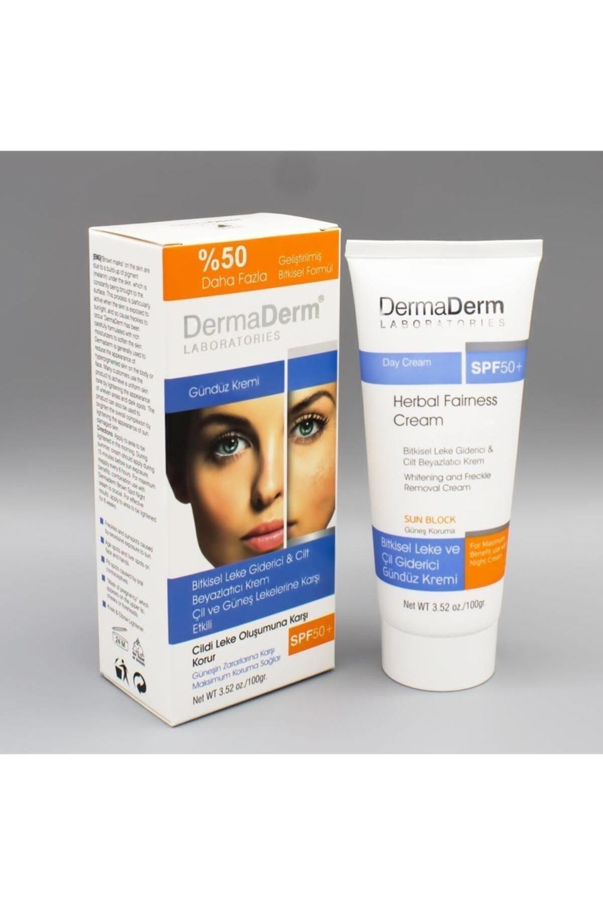DermaDerm Leke Giderici Gündüz Kremi 100 gr