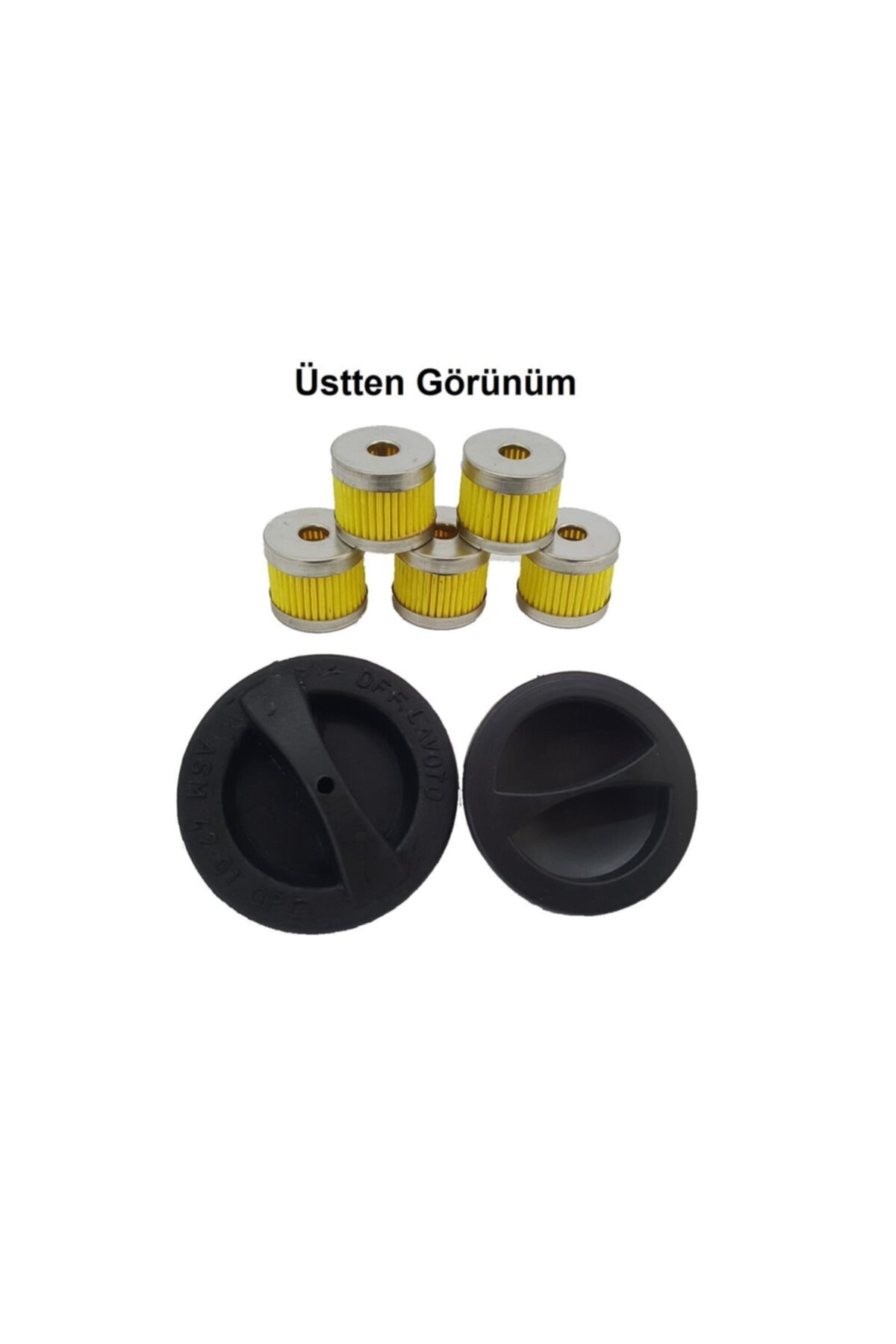 ATİKER Gaz Kesici Valfi Filtresi (yeni Tip Metal Kasa 5li Paket)
