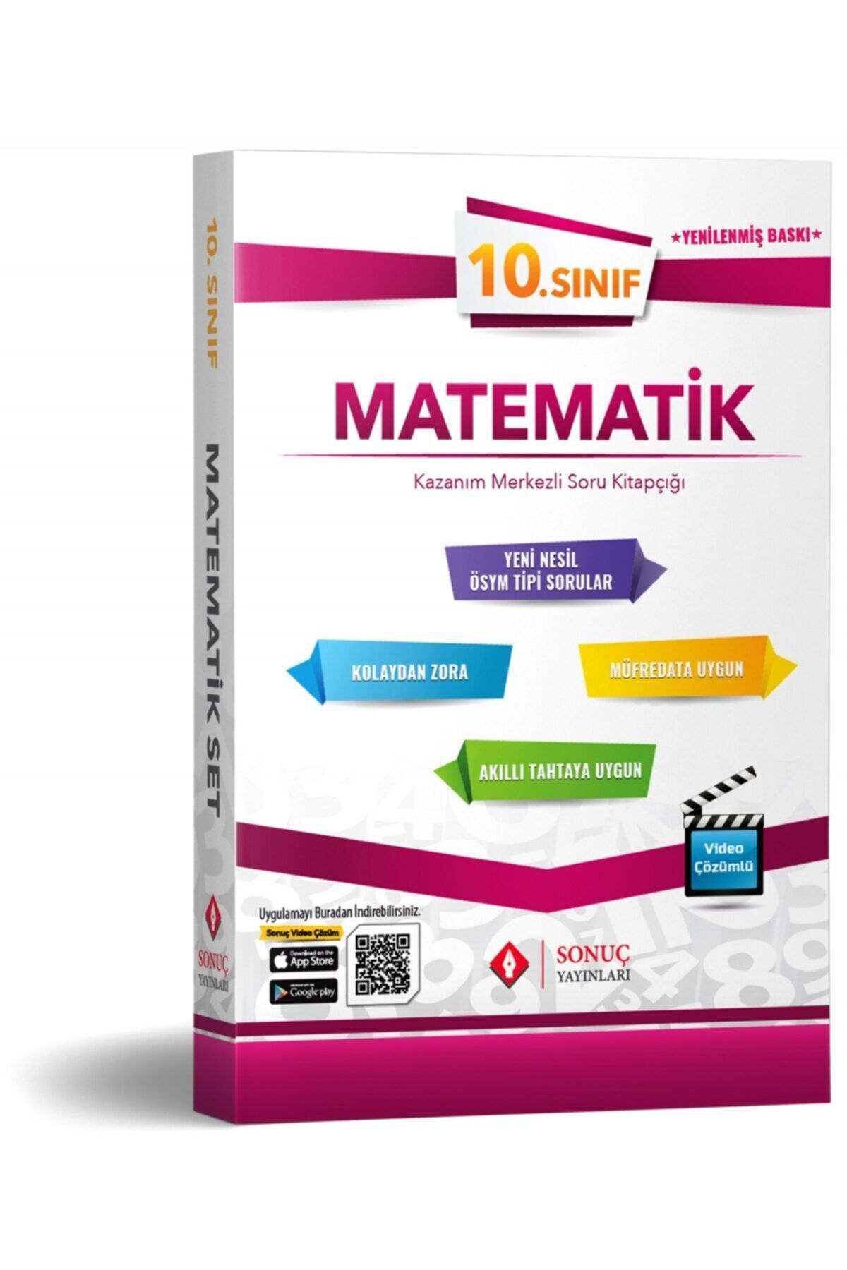 Sonuç Yayınları 10.Sınıf Matematik Kazanım Merkezli Modüler Set