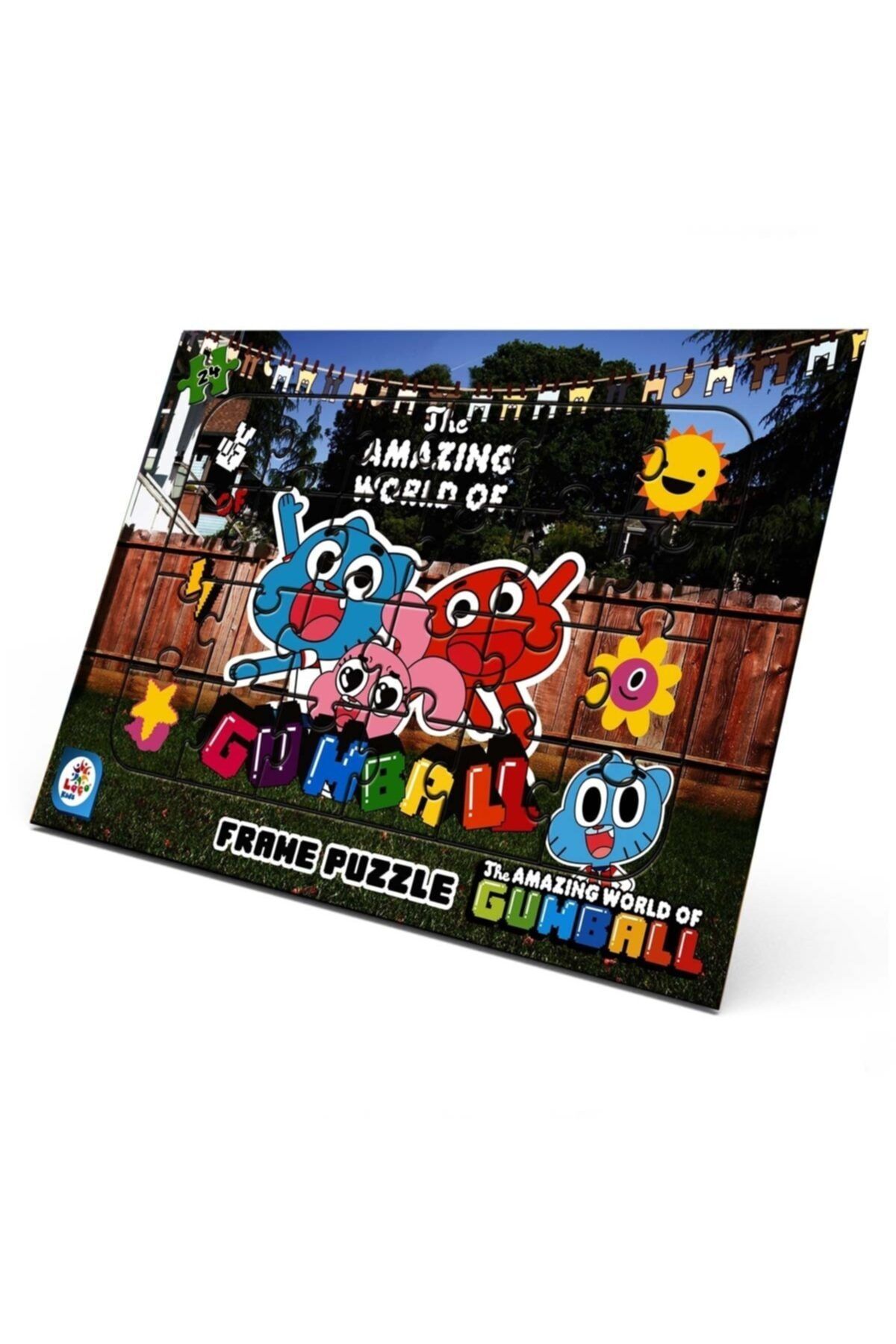 Burnis Toy Gerçek Gumball 24 Parça Frame Puzzle 99