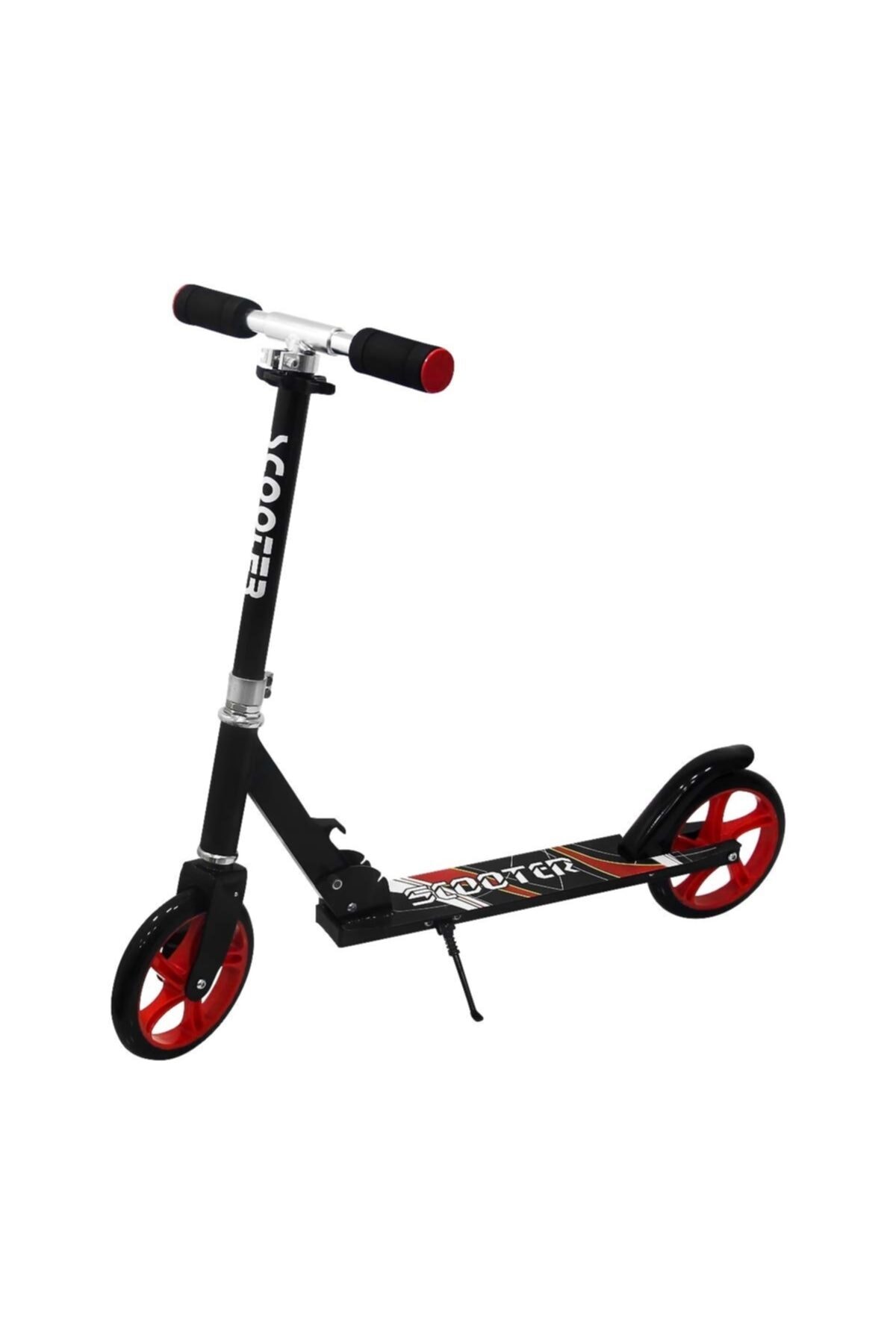 Burnis Toy Toys 2 Tekerlekli Metal Scooter Siyah-beyaz Fırsat