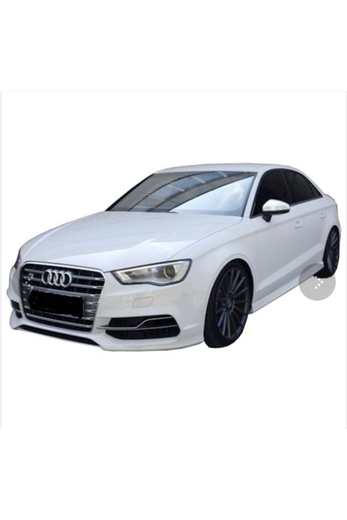 NilparTuning Audi A3 8v S3 Uyumlu  Marşpiyel Seti Plastik Boyasız 2013-