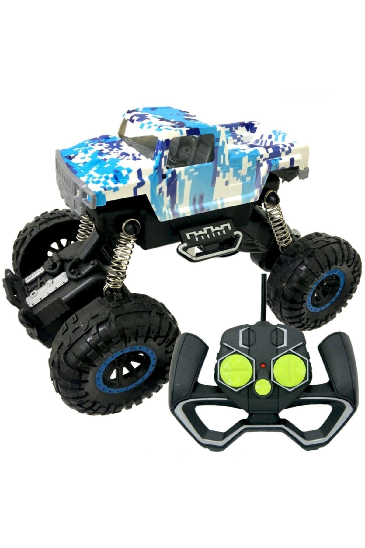 Burnis Toy Trend Crazy Speed Truck Kumandalı Şarjlı Kamufle Jeep Fırsat