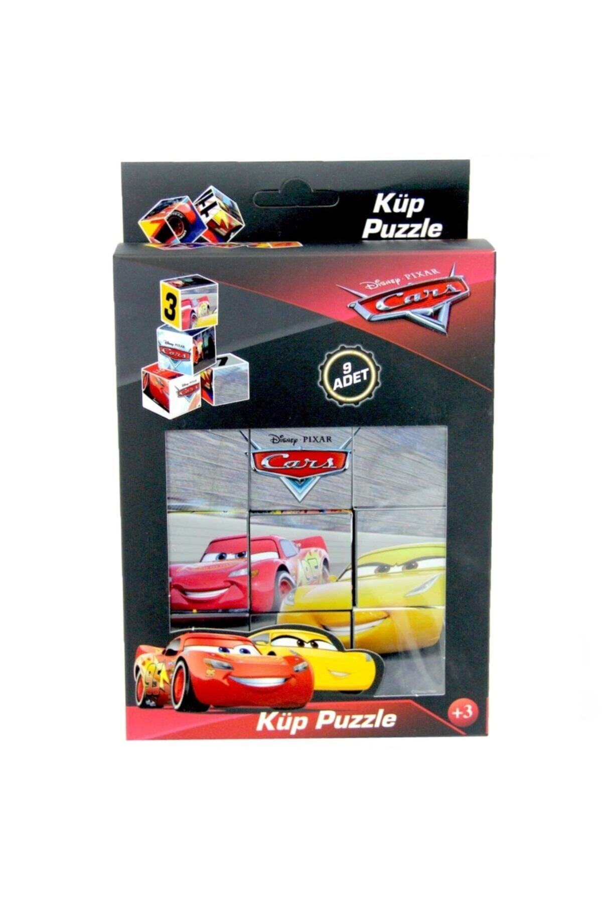 Burnis Toy Gerçek Cars Küp Puzzle 9 Parça 99