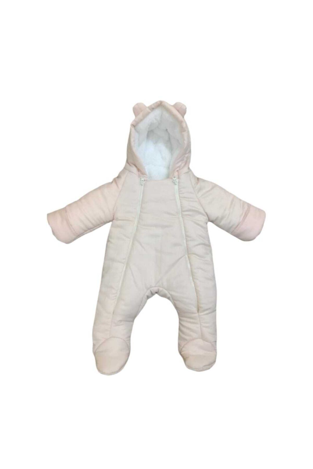 Fatensgrup Unisex Fermuarlı Bebek Çocuk Uyku Tulumu Kapüşonlu Uyku Tulumu  Oeko-tex