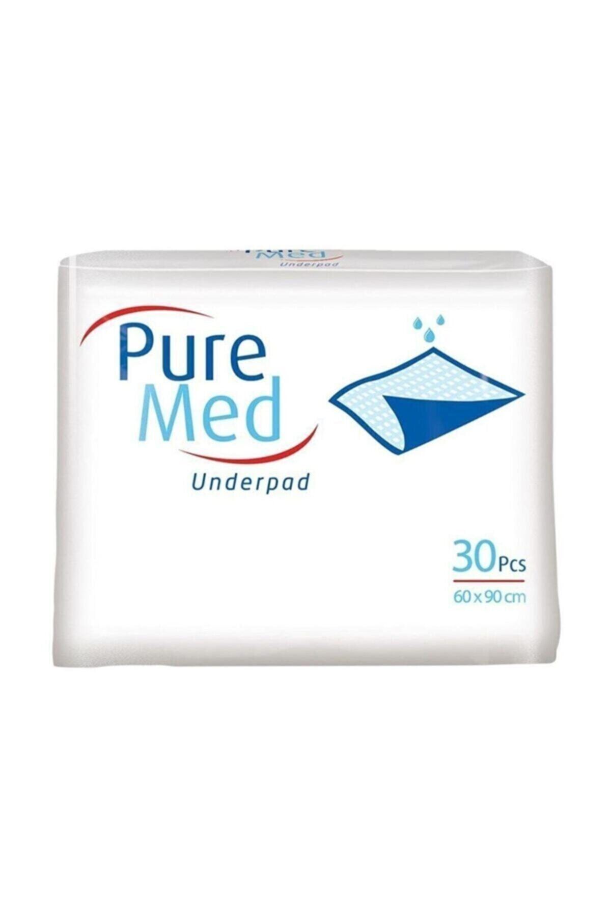 Puremed Hasta Yatak Koruyucu Köpek Pedi 60 90 cm 30 Adet Tekli