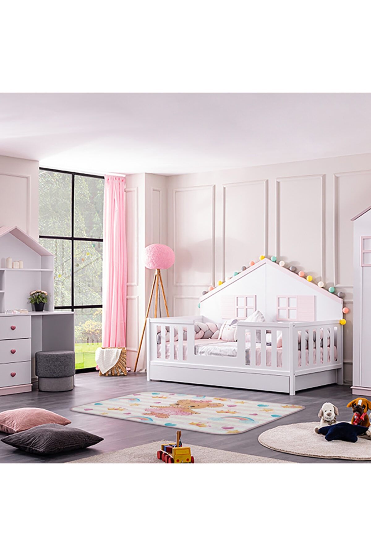 ECEMRE 100x150 Cm Bebek Ve Çocuk Oyun Halısı