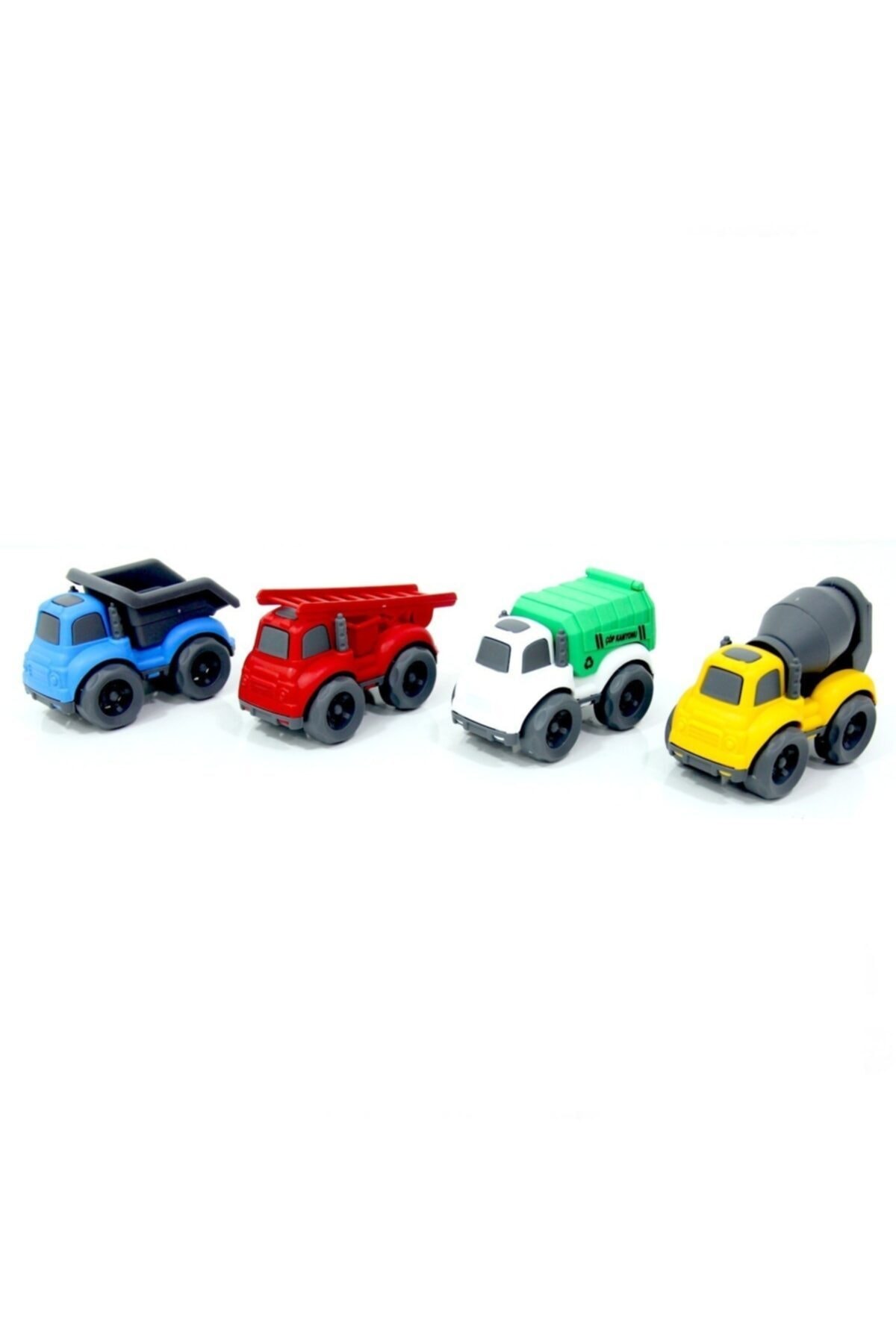 Burnis Toy Kampanya Kırılmaz Sürtmeli Harika Kamyonlar - Seri 1 Fırsat