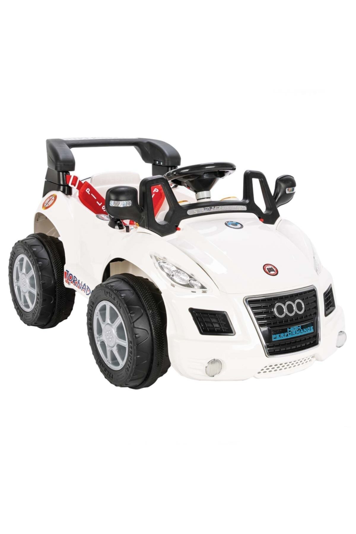 Burnis Toy Yilbaşi Pılsan Tornado 12v Beyaz Uzaktan Kumandalı Akülü Araba 2022