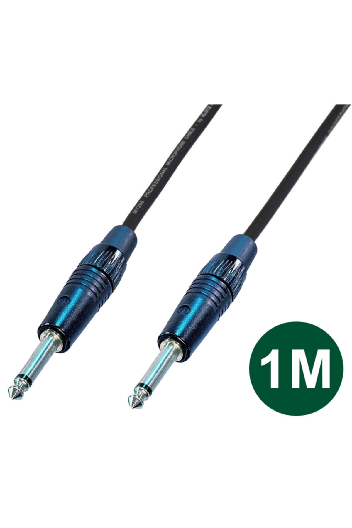 Klotz & Neutrik Mono Jack - Mono Jack Hoparlör Ve Enstrüman Kablosu Mavi - 6 Metre