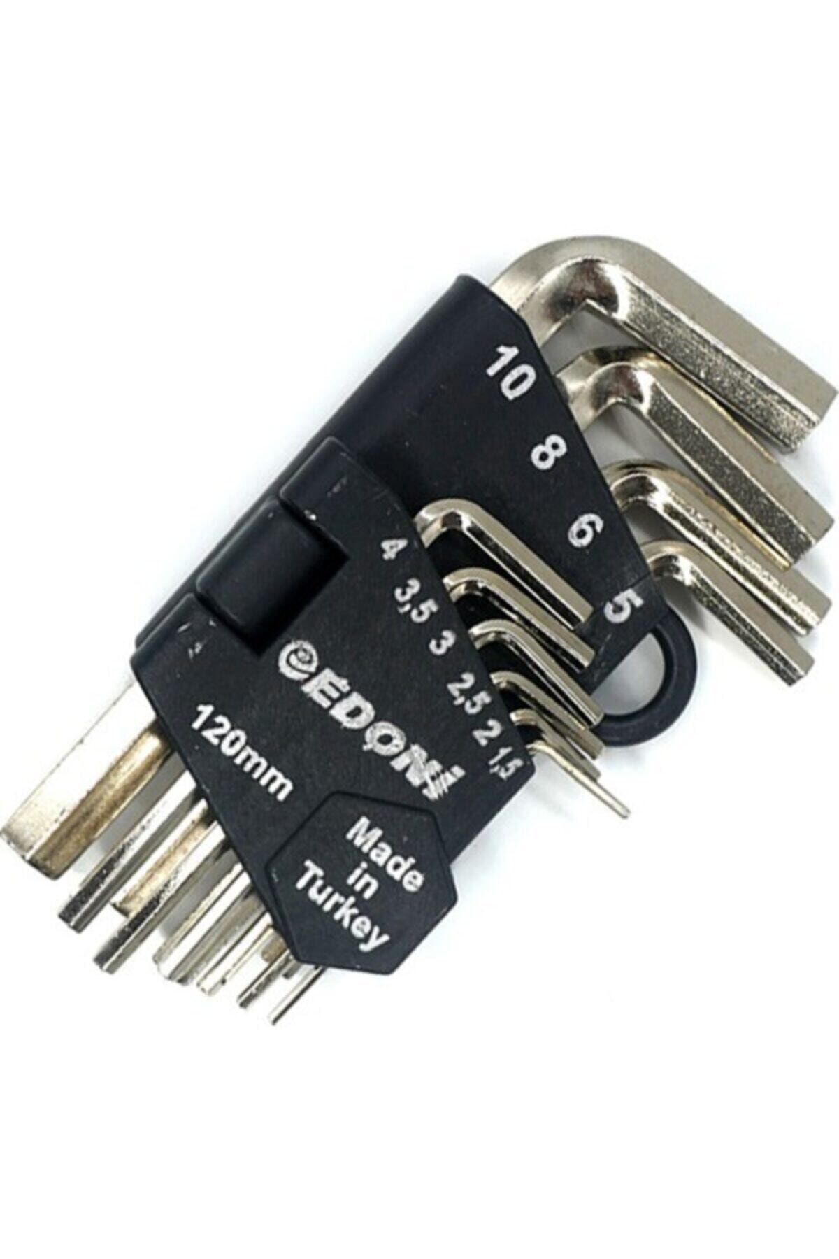 EDONİ Allen Anahtar Takımı 120mm 10 Parça