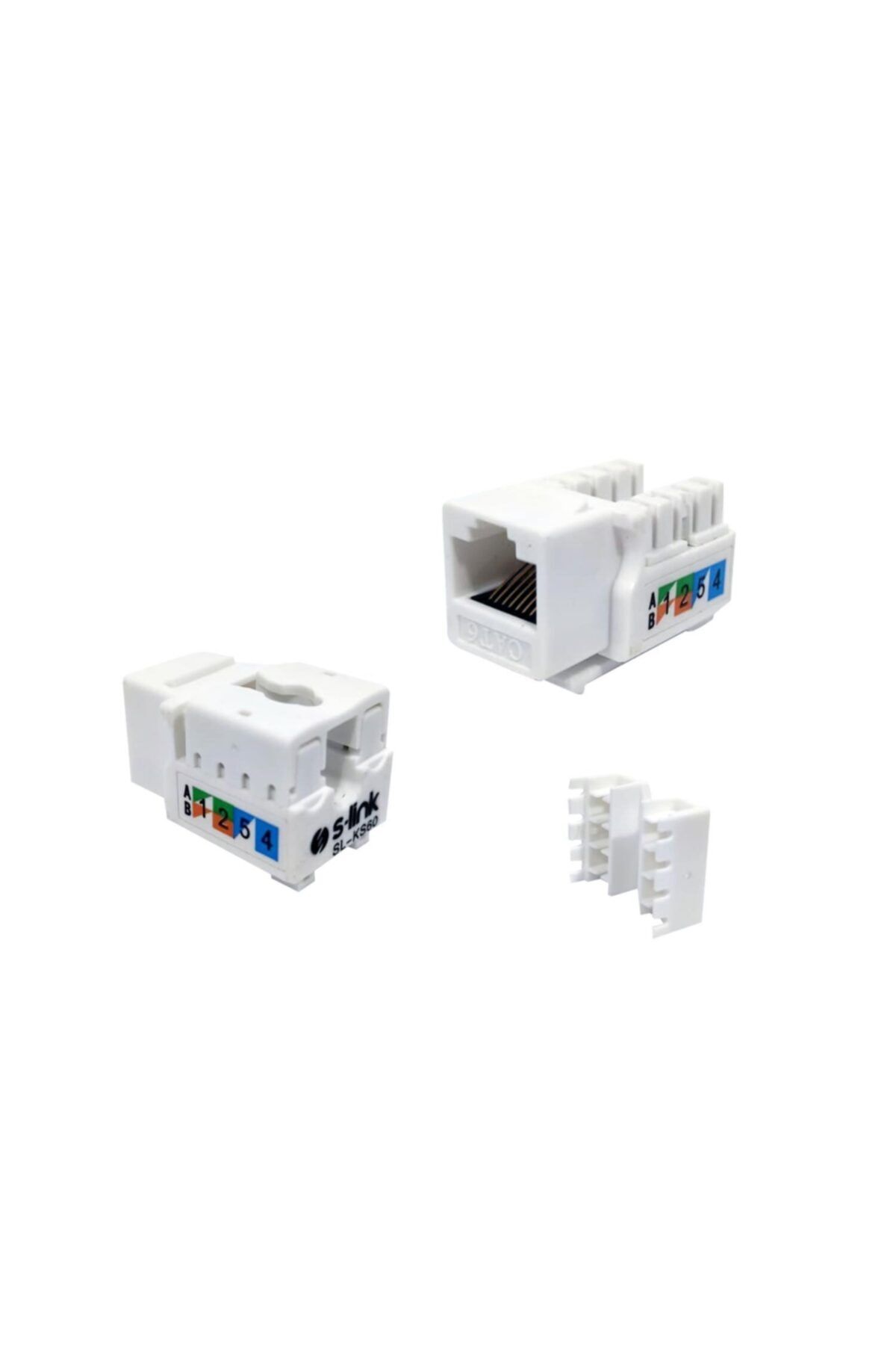 SLINK Rj45 Şase Utp Cat6 (keystone) S-link Sl-ks60