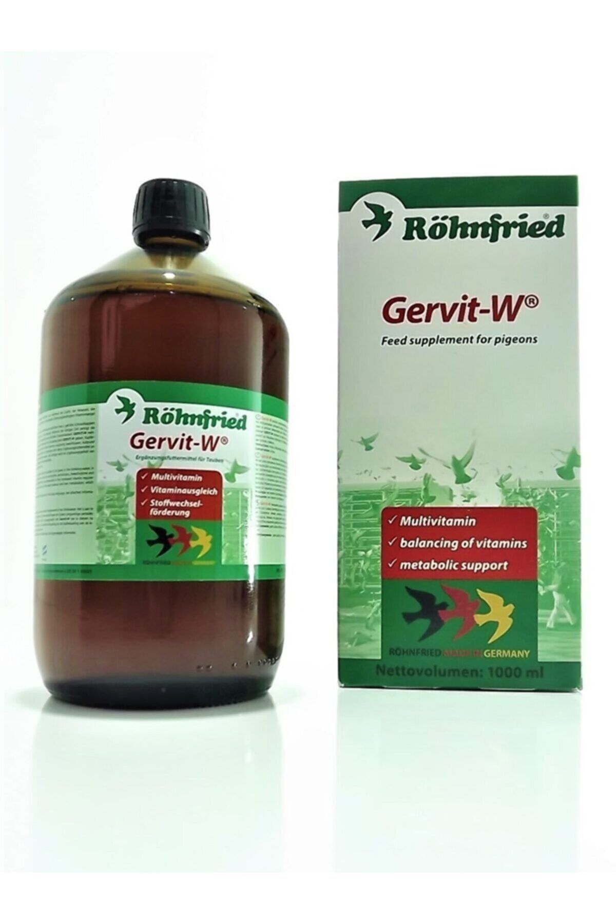 Röhnfried Kafes Kuşları Için Vitamin Gervit W Bölünmüş 100 Ml En Iyi Kuş Vitamini