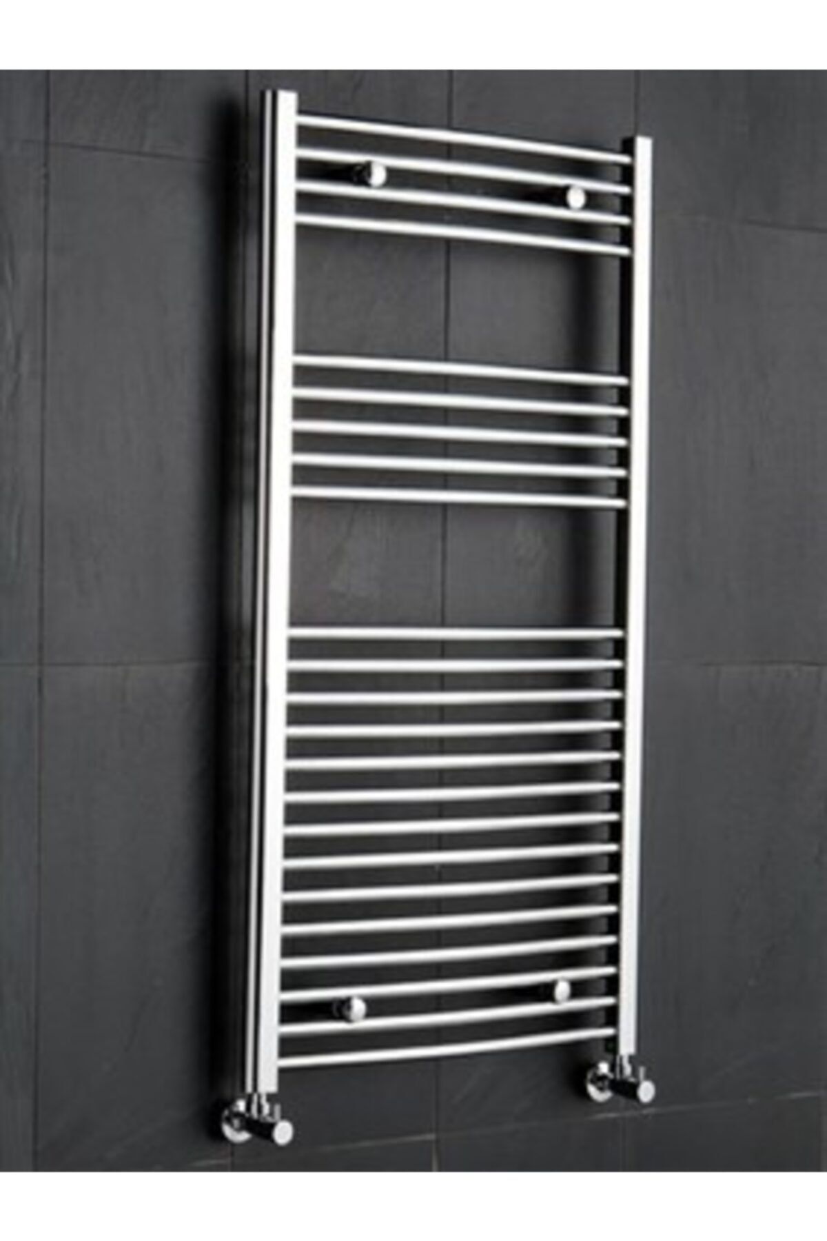 nixrad 300/700 Standart Düz Platin Krom (mat) Havlupan-lüks 10 Borulu