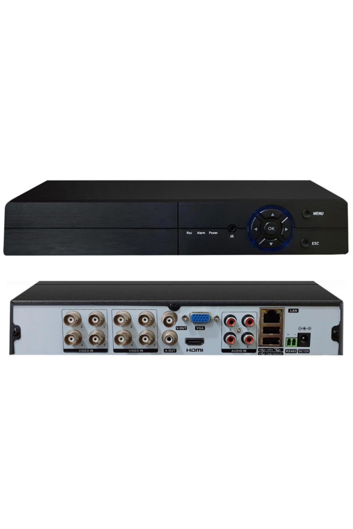 AVENİR Kayıt Cihazı Dvr Ahd 8 Kanal H265 2mp Hibrit Xmeye 5 In 1 Av-tc08gm