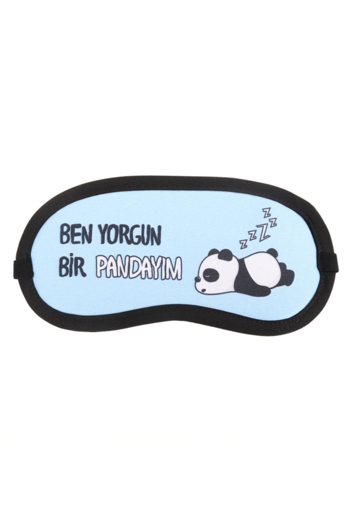 Attach Ben Yorgun Bir Pandayım Tasarım Uyku Bandı-göz Bandı
