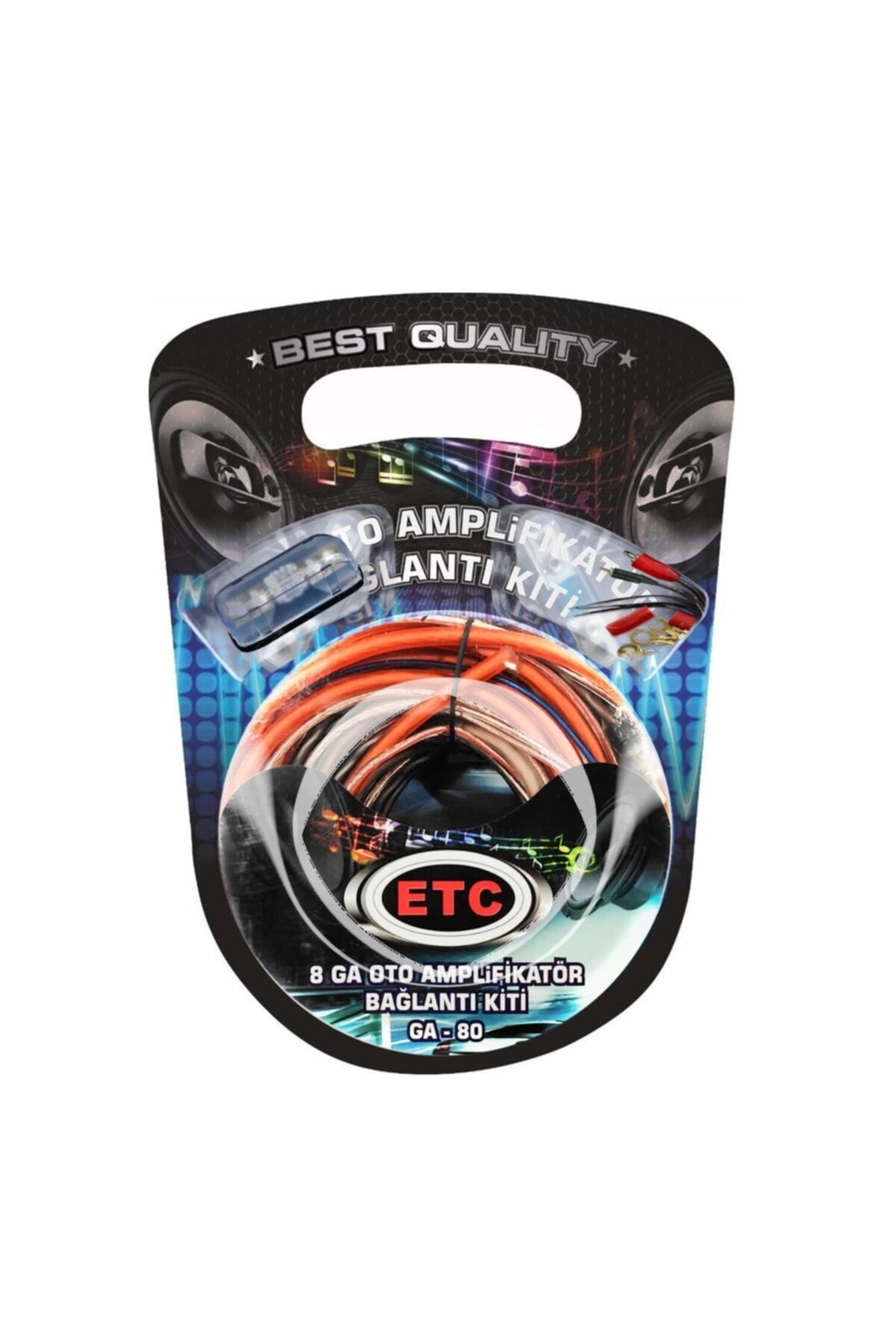 ETC Oto Anfi Kablo Seti 8ga Vakumlu Ga-80