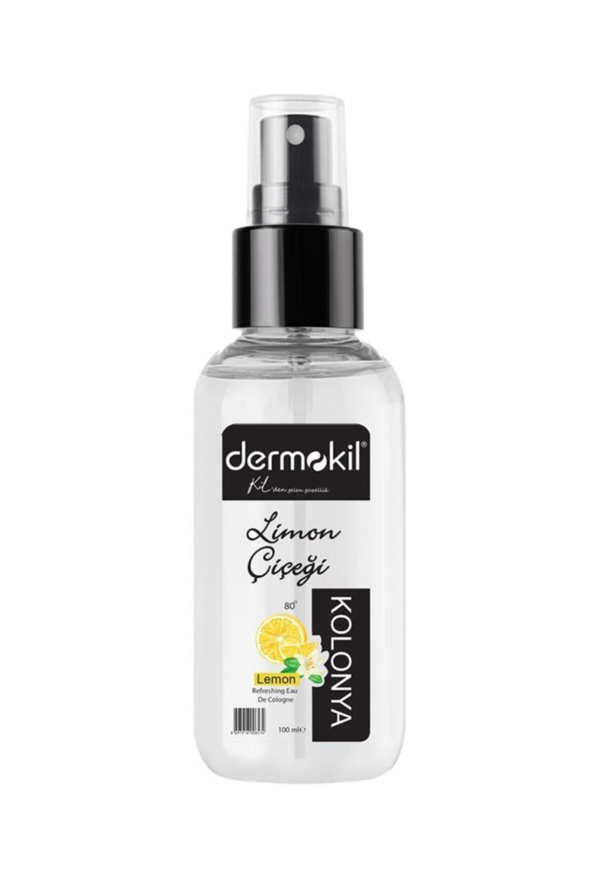 BRCTOPTAN Marka: 80 Derece Limon Sprey Kolonya 100 Ml Kategori: Makyaj Temizleme Mendili