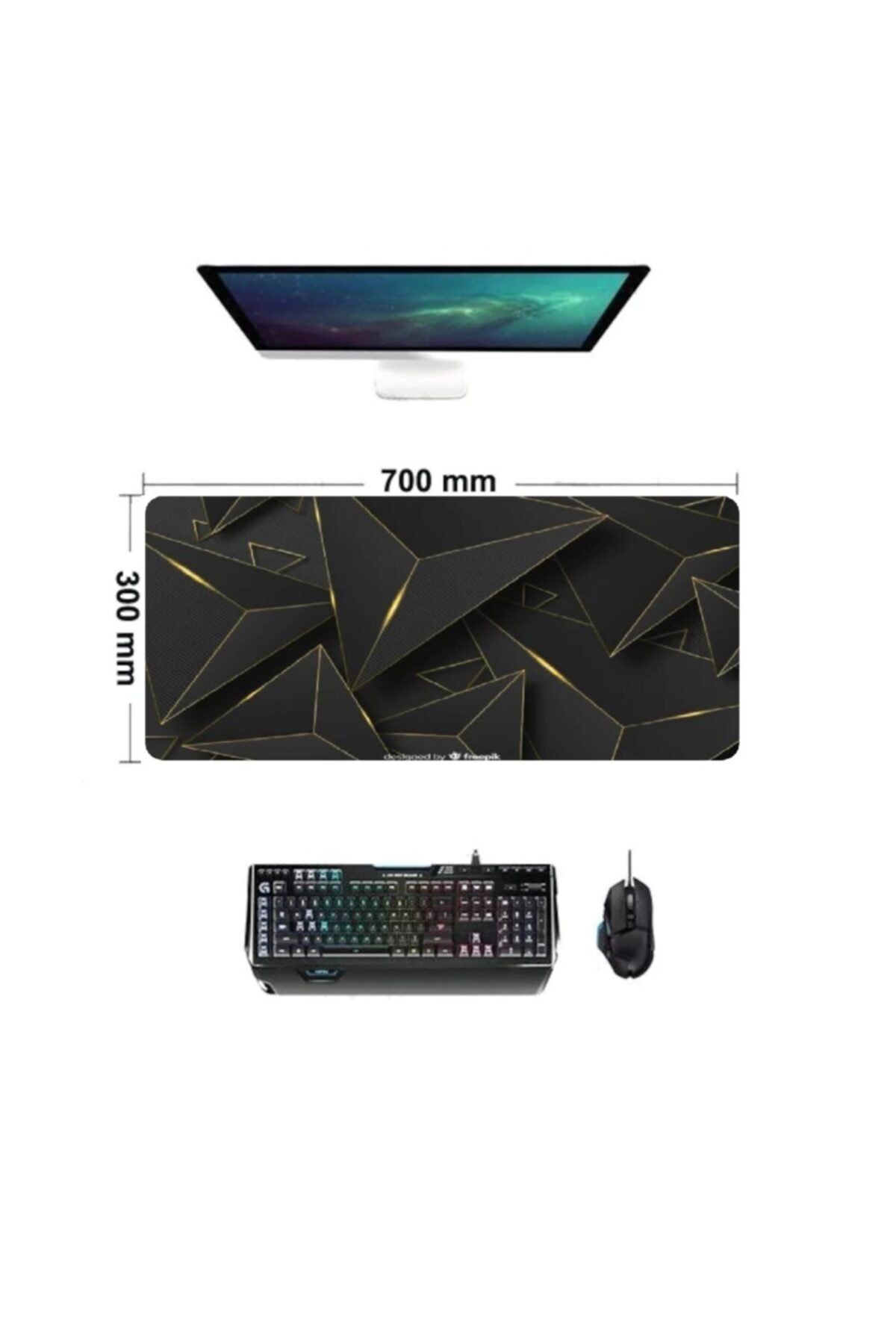 Concord Mp-708 30*70 3mm Gaming Mousepad