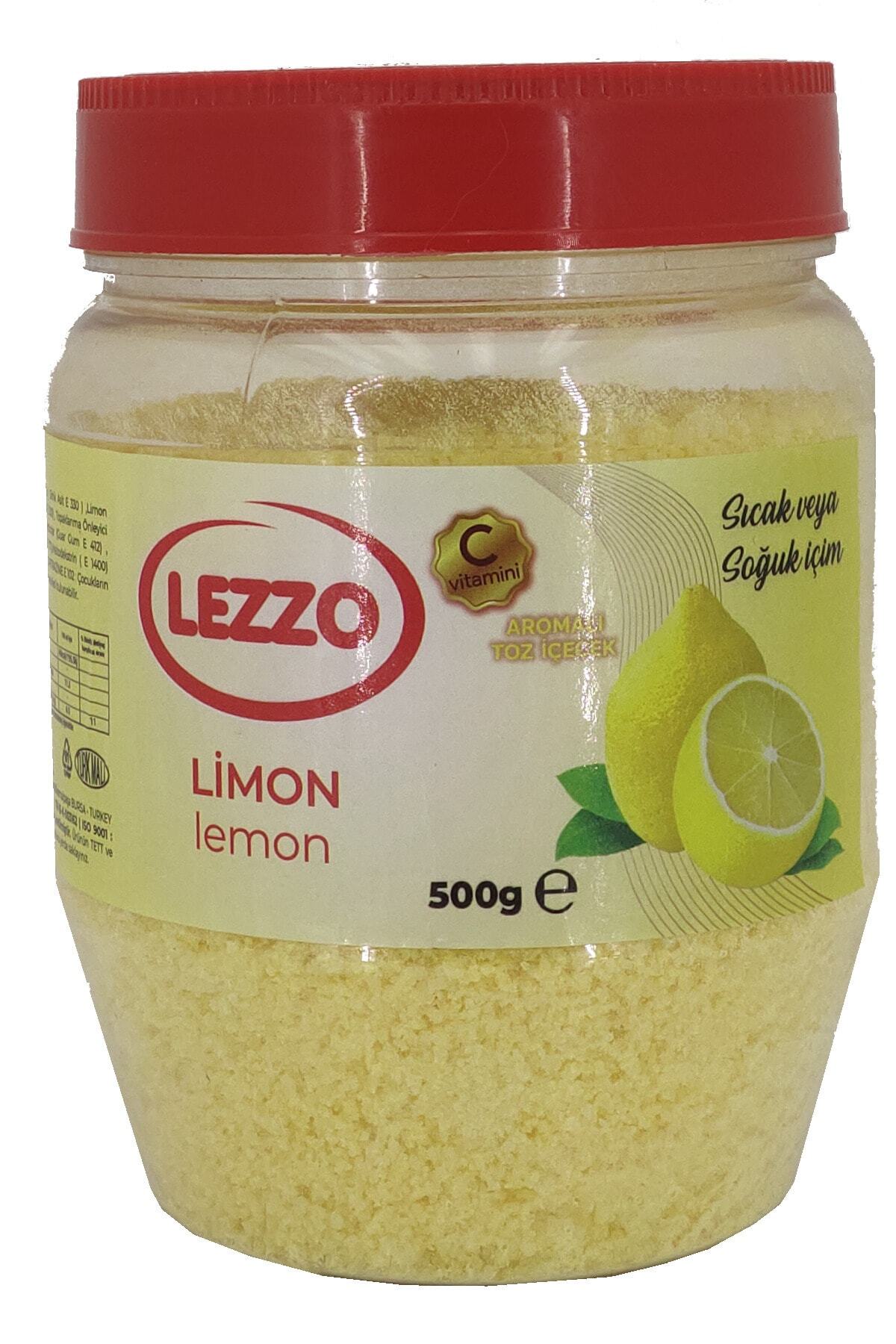 LEZZO Oralet Limon Aromalı Plastik Şişe 500 gr