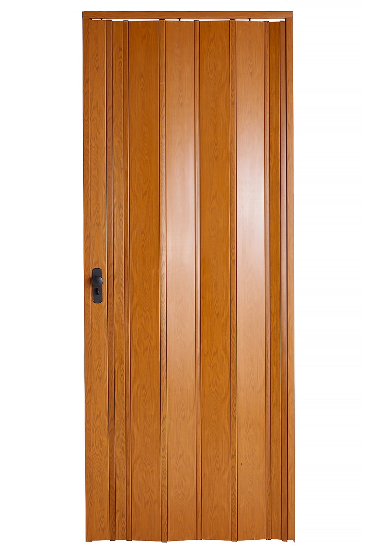 SARPAŞ Katlanır Akordiyon Pvc Tek Kapı Camsız - 86x207 - Meşe 12 Mm