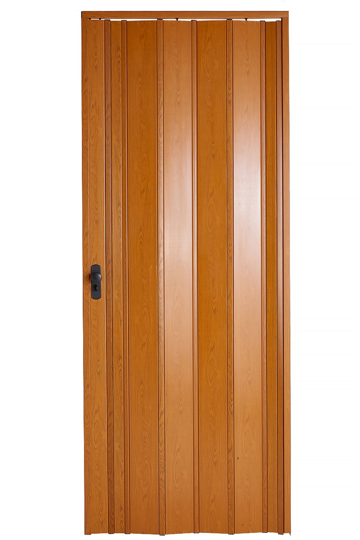 SARPAŞ Katlanır Akordiyon Pvc Tek Kapı Camsız - 72x209 - Meşe 12 Mm