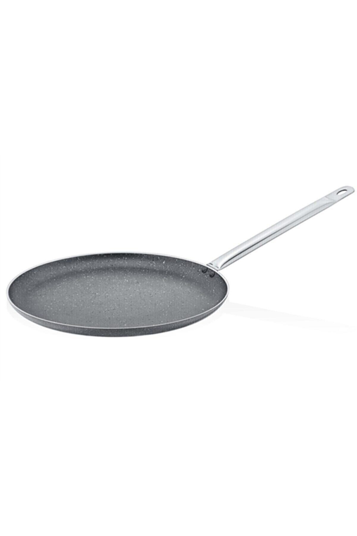 TAÇ MUTFAK Taç Polo Chef Megatron Granit 28 Cm Krep Gözleme Tavası Biogranit Çelik Kulplu
