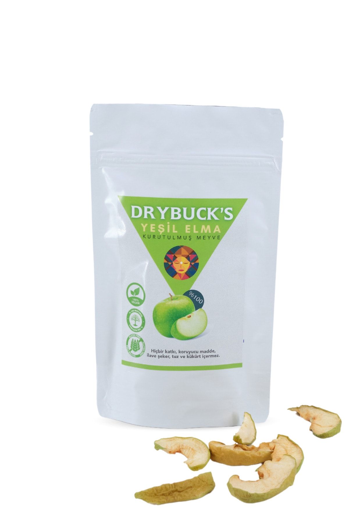 Drybuck's Kurutulmuş Yeşil Elma 30 Gr