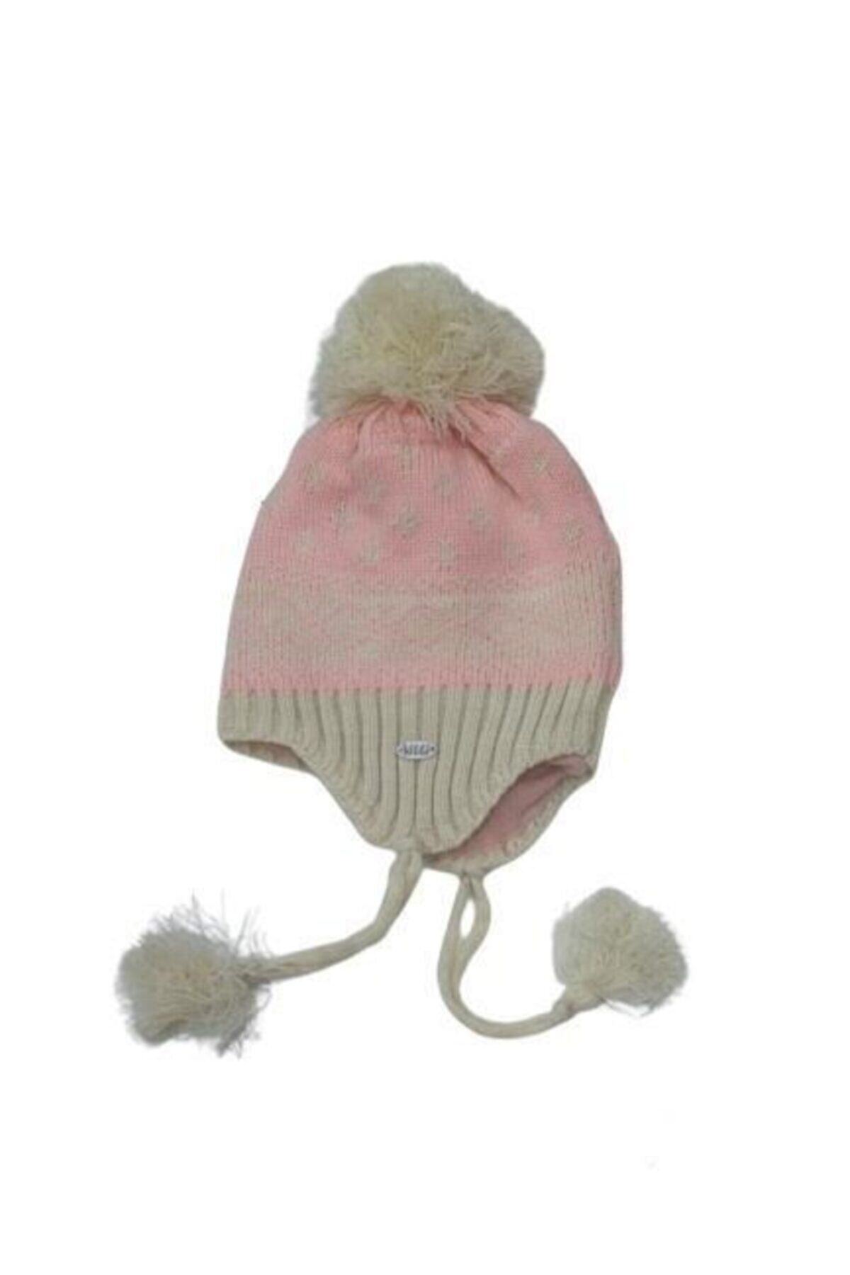 Kitti Bebe Kulaklı Bere K212002 Pudra