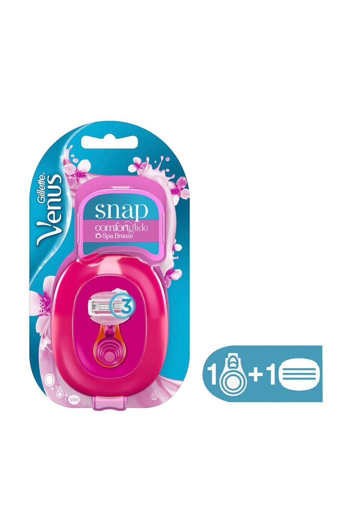 Gillette Venus Kopya - Venus Embrace Snap Tıraş Makinesi Seyahat Boyu