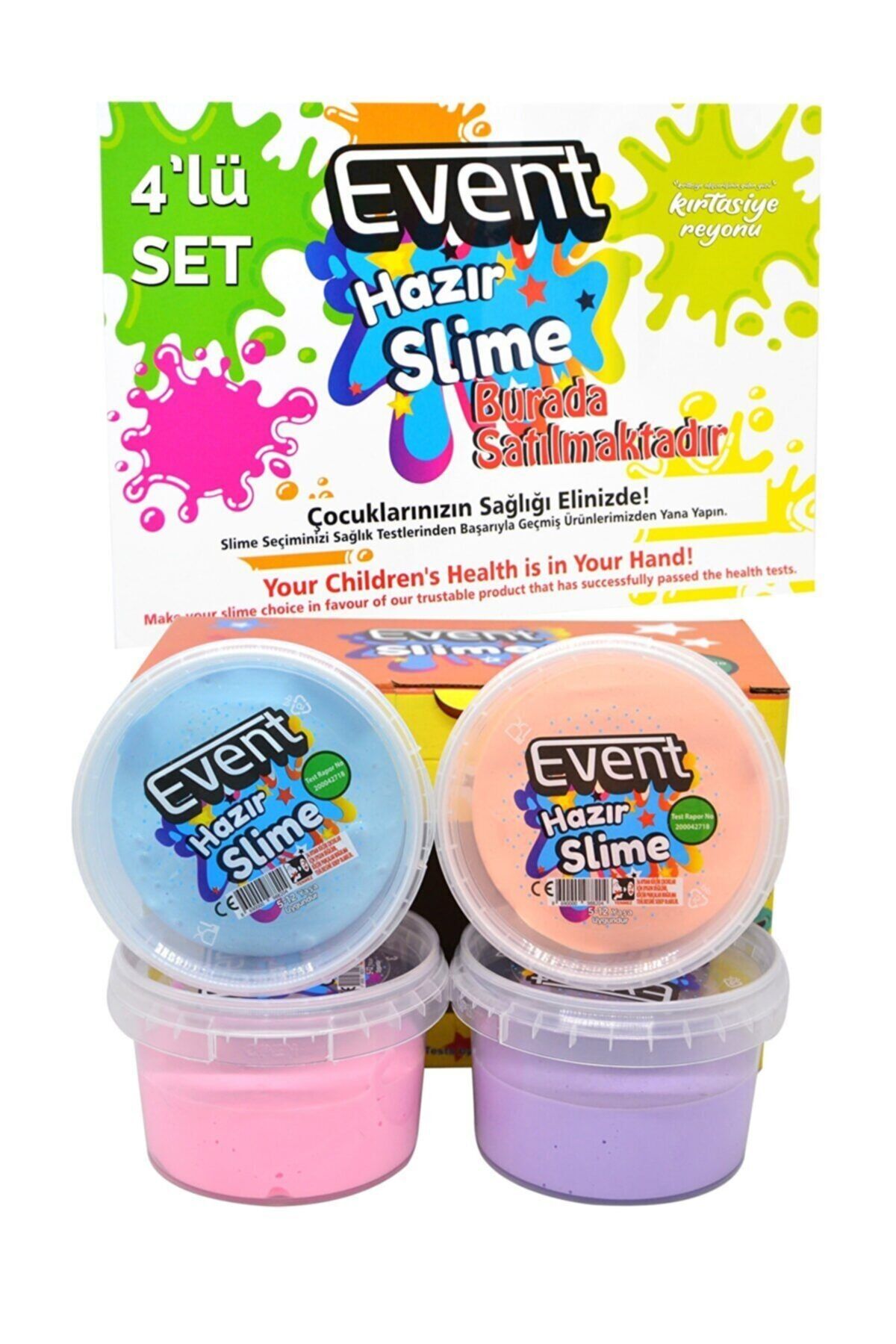 SESA HEDİYELİK Hazır Slime 4lü Set