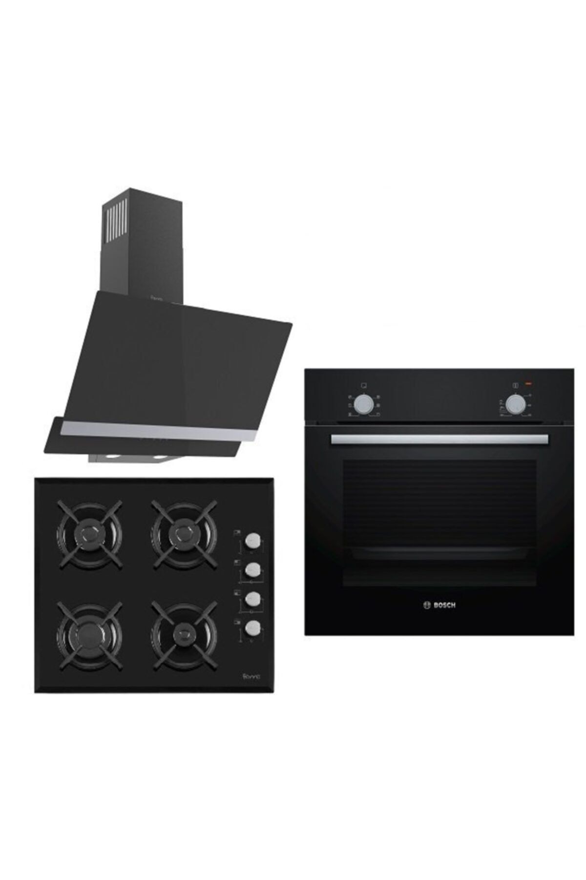 Bosch & Ferre Lux Apiralla Line Ankastre Set161 (hbf010ba1t +s1140+fr D025)