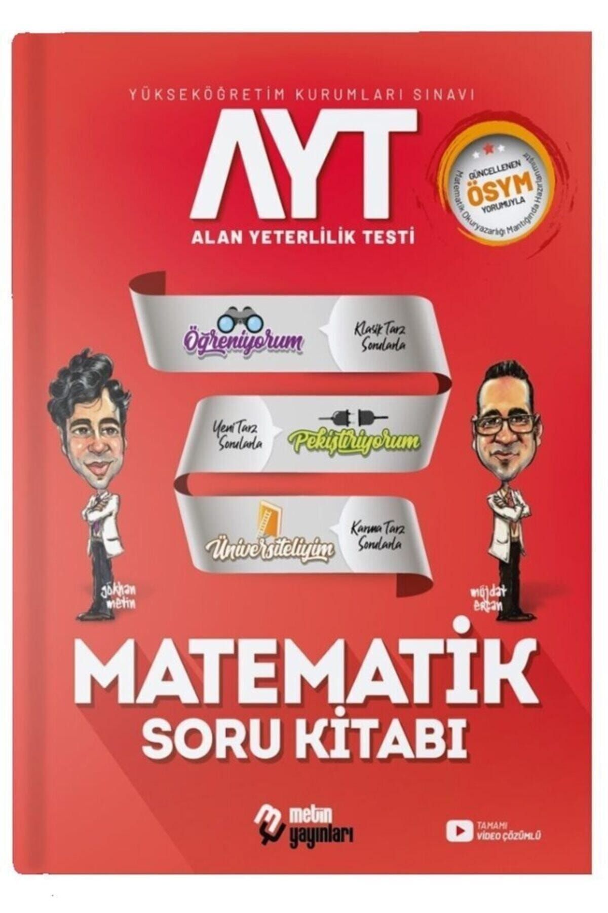 Metin Yayınları Matematik Soru Bankası Ayt 2022